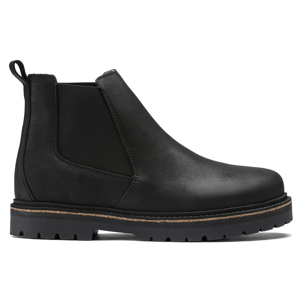 Stalon Nubuck Leather Black