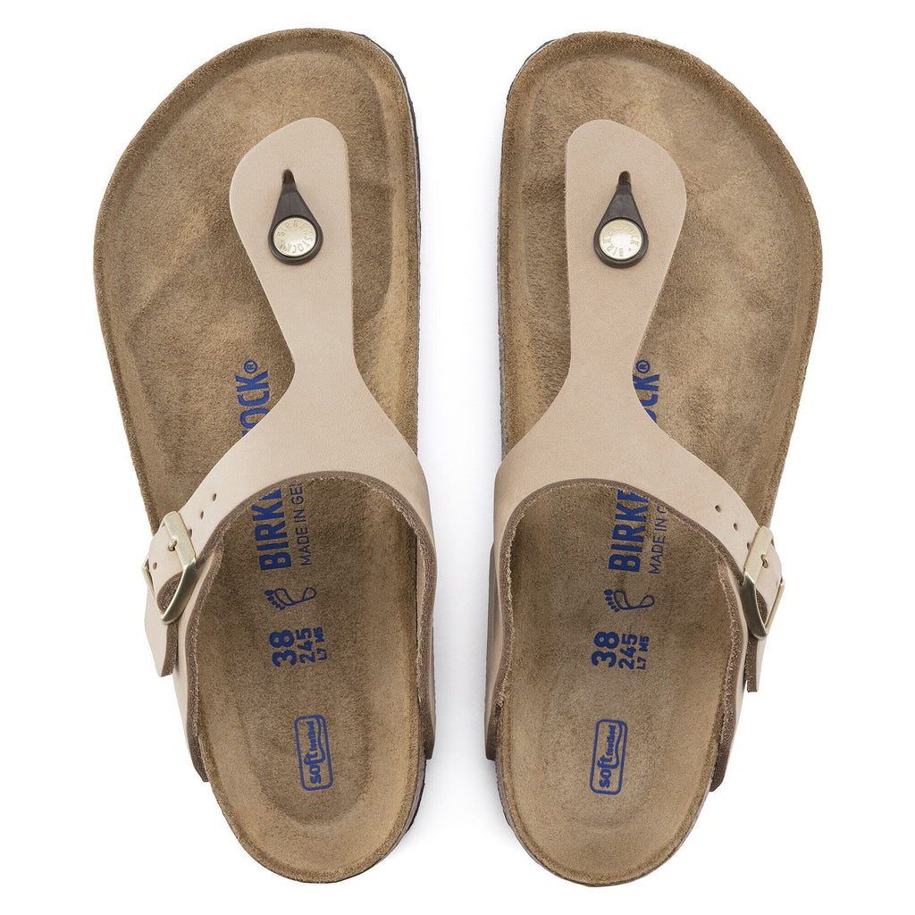 Gizeh Soft Footbed Nubuck Leather