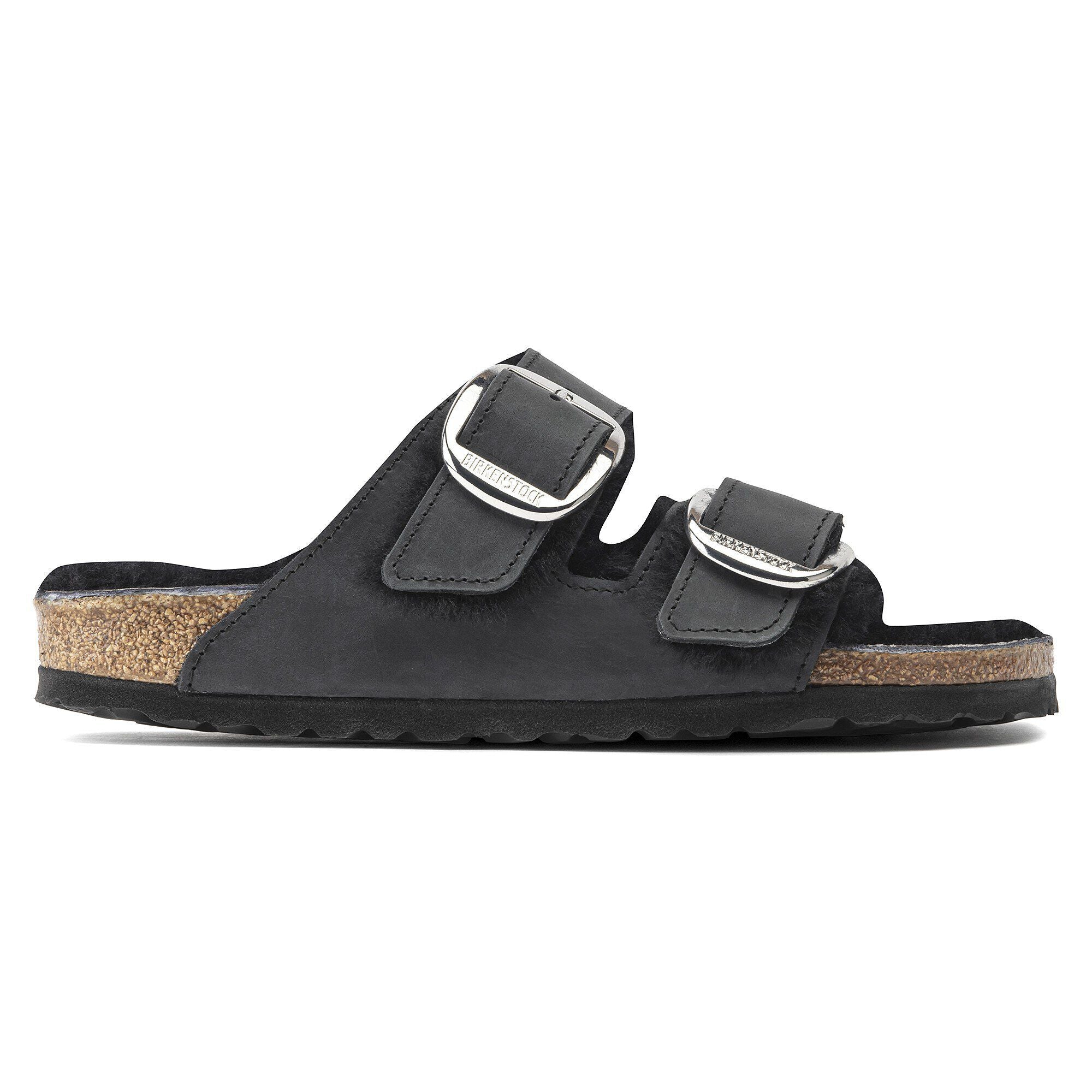 Arizona Big Buckle Shearling Natural Leather Oiled