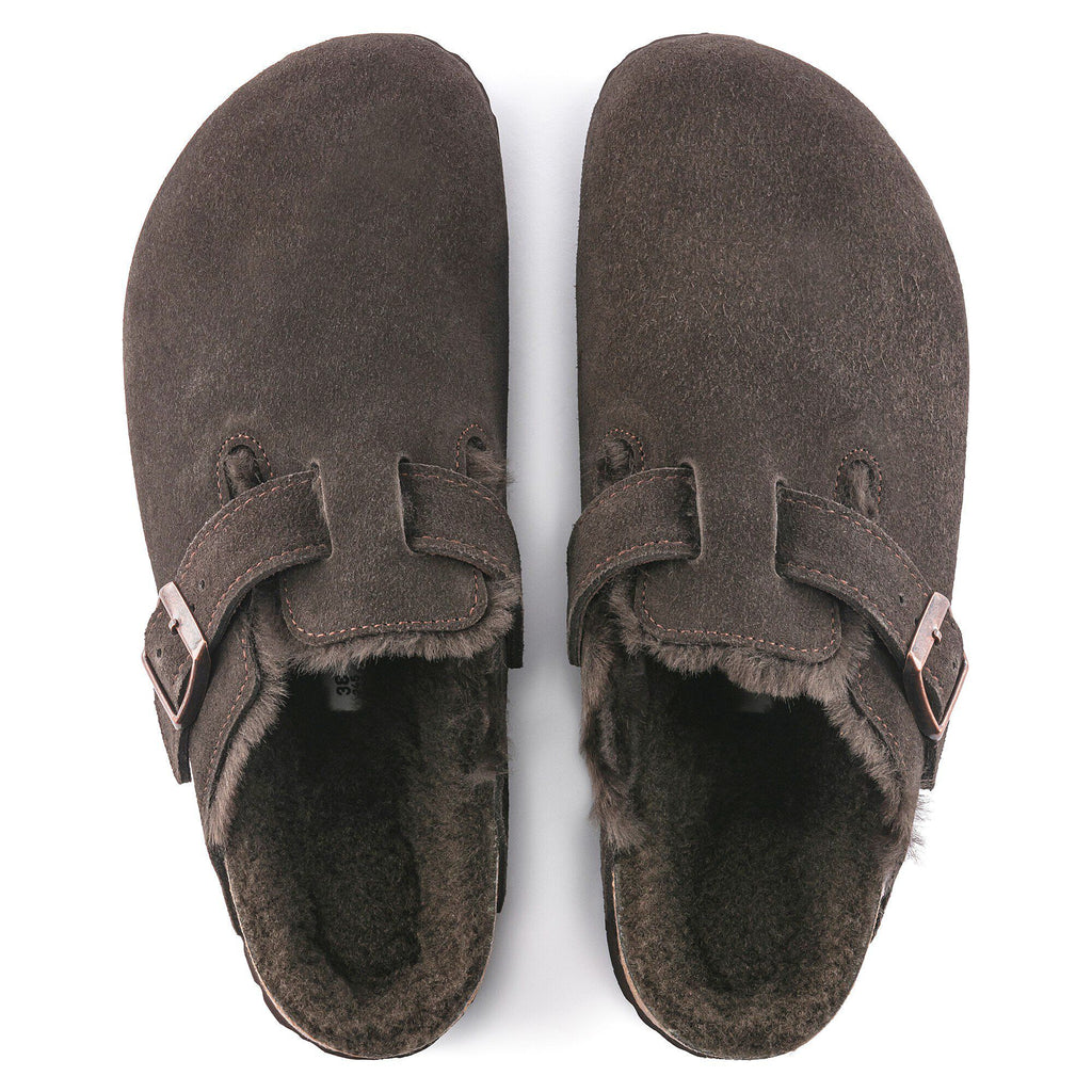 Boston Shearling Suede Leather