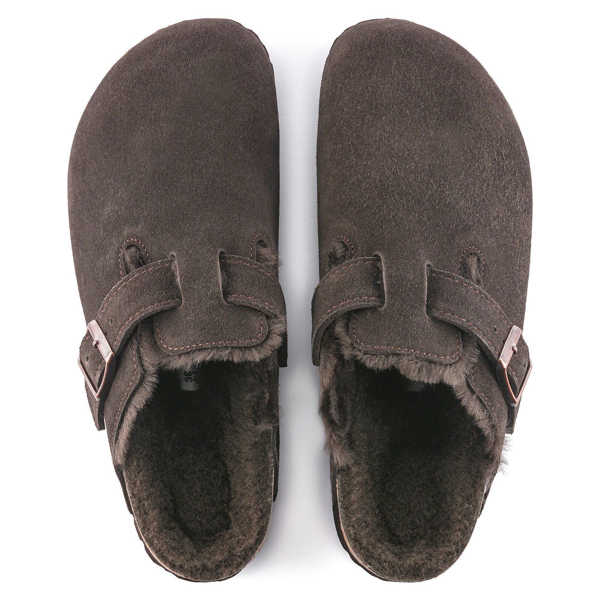 Boston Shearling Suede Leather