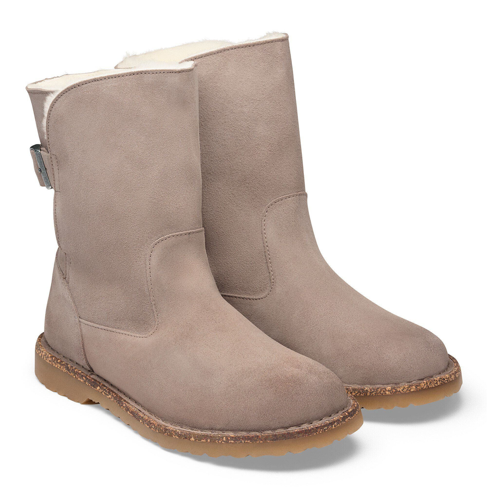 Uppsala Shearling Suede Leather