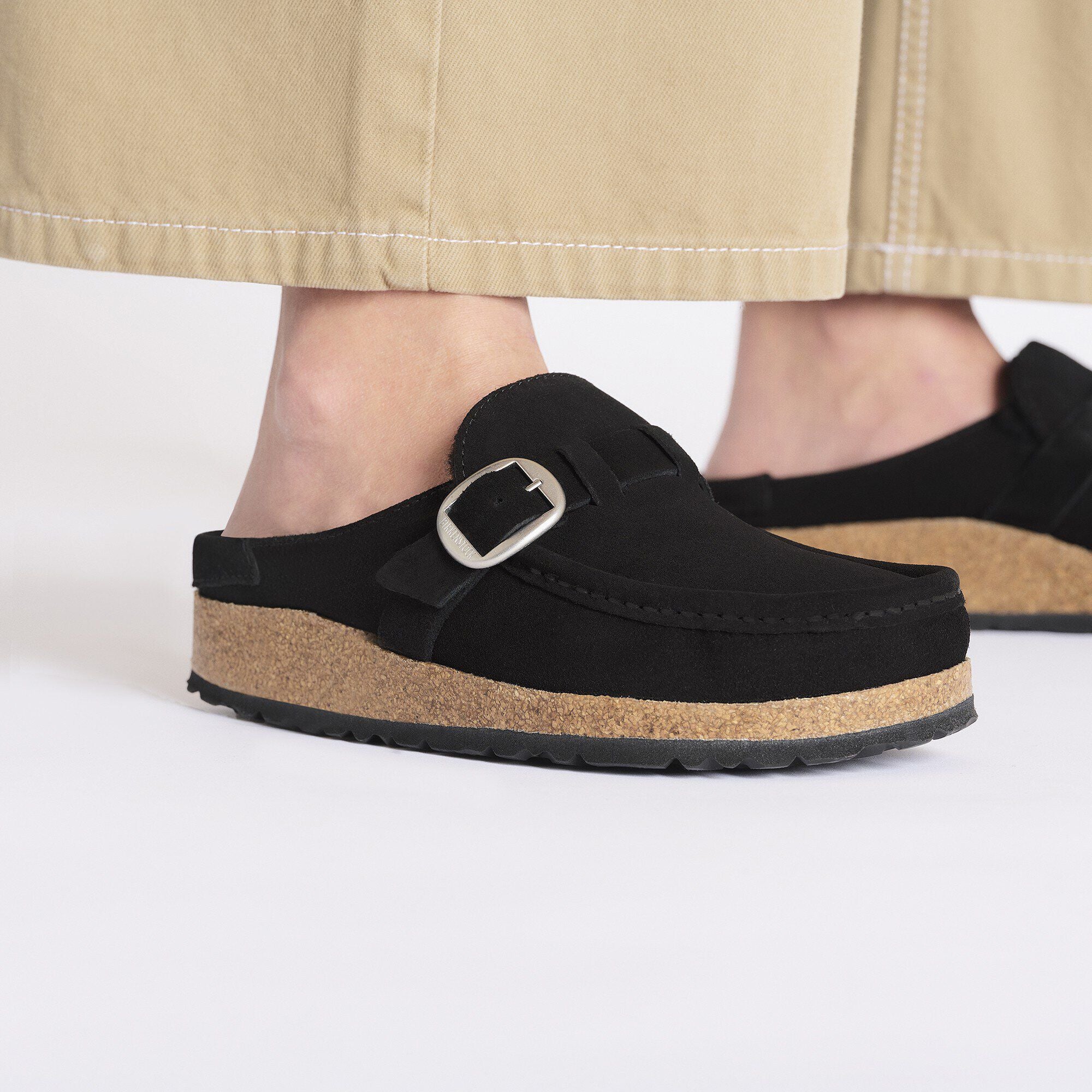 Buckley Shearling Suede Leather
