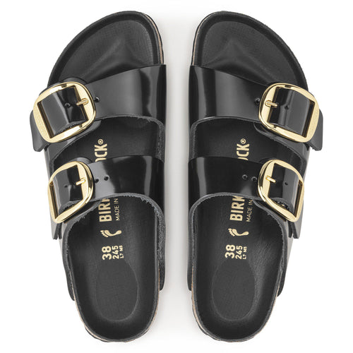 Arizona Big Buckle Natural Leather Patent