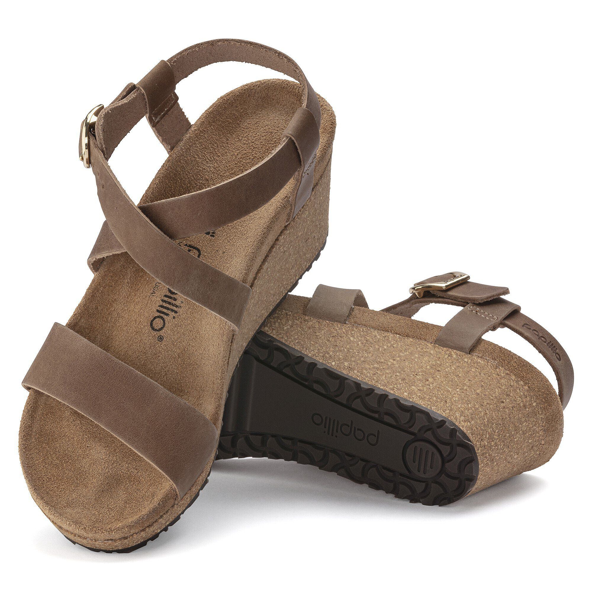 Sibyl Ring-Buckle Natural Leather