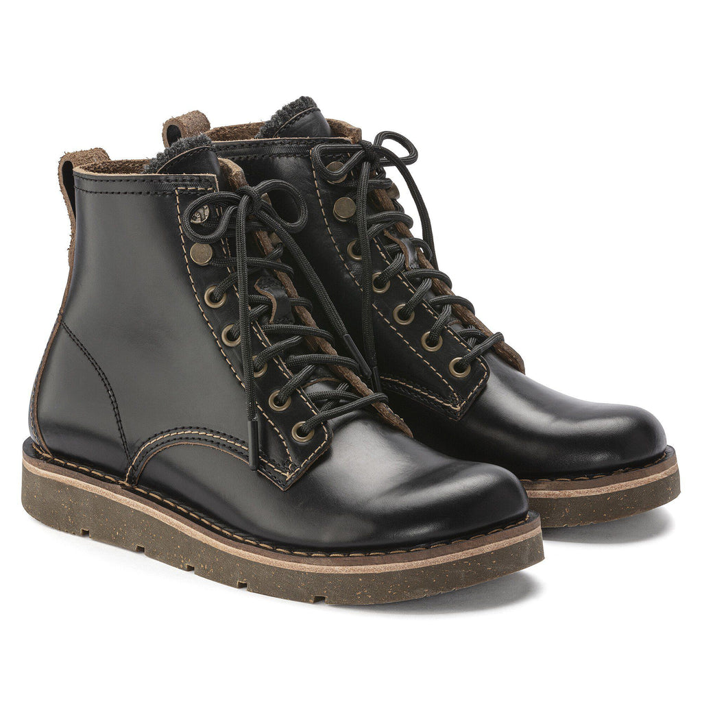 Birmingham Lace Men Natural Leather Oiled