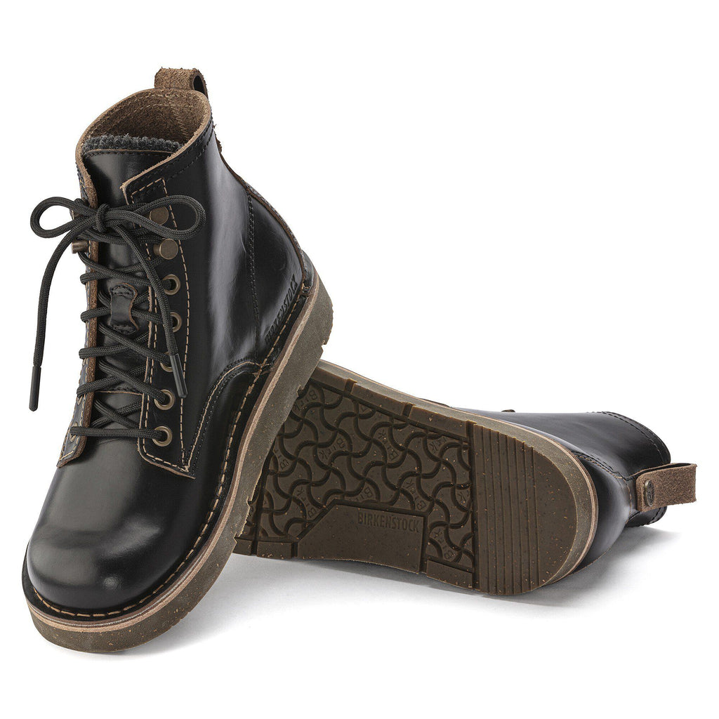 Birmingham Lace Men Natural Leather Oiled