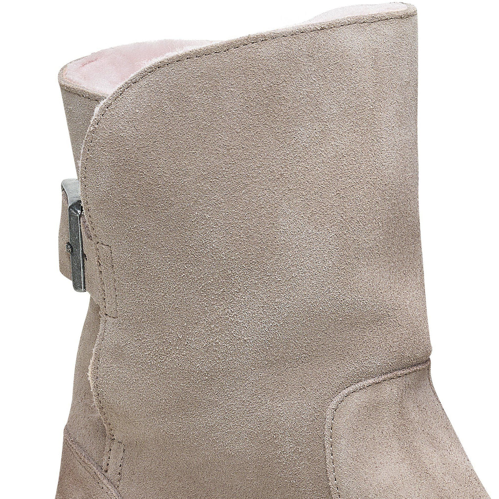Uppsala Shearling Suede Leather