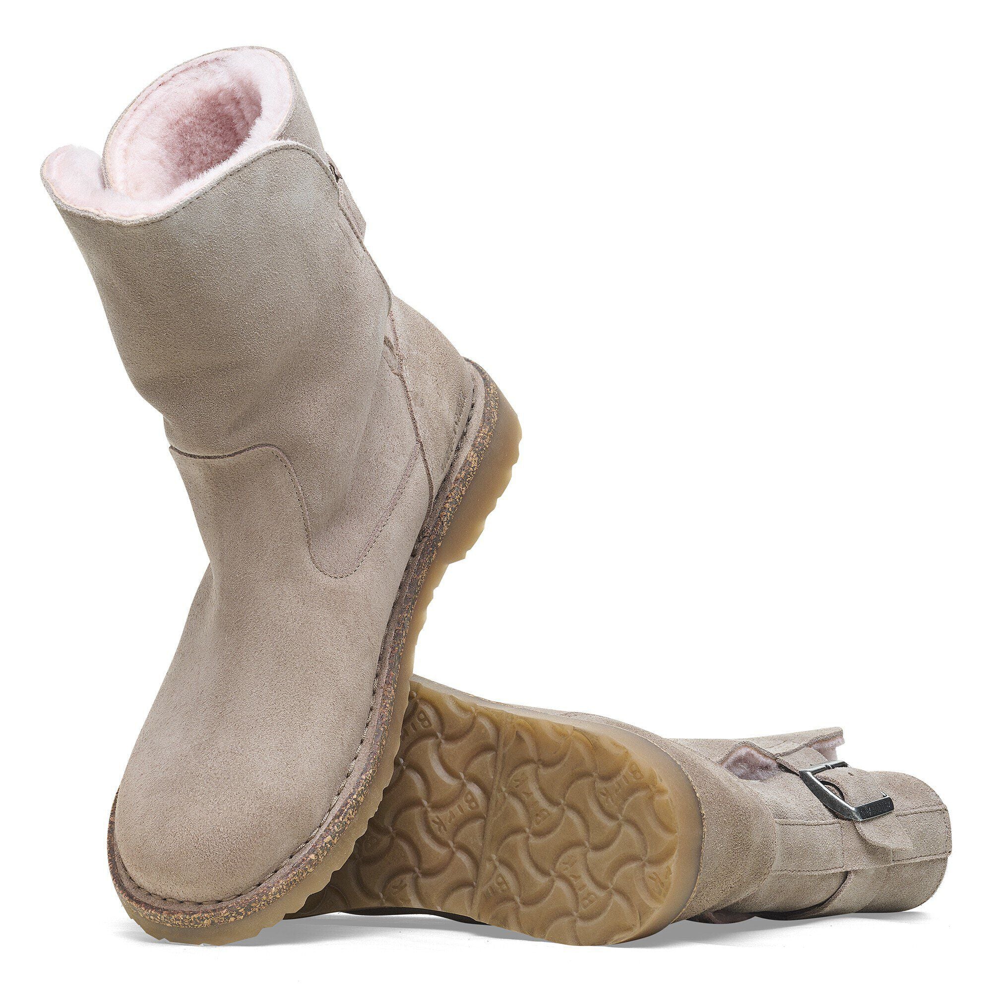 Uppsala Shearling Suede Leather