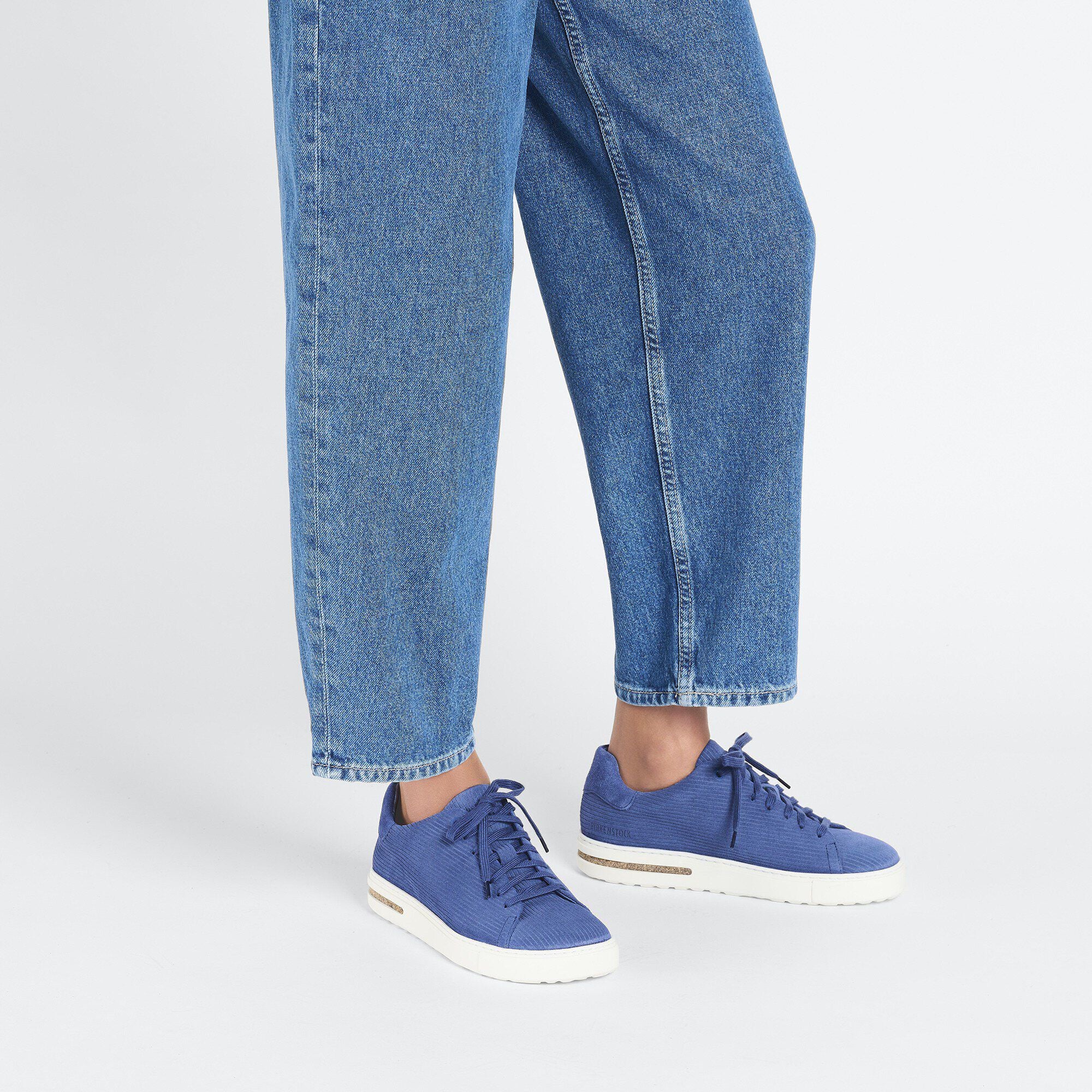Bend Low Suede Leather Embossed