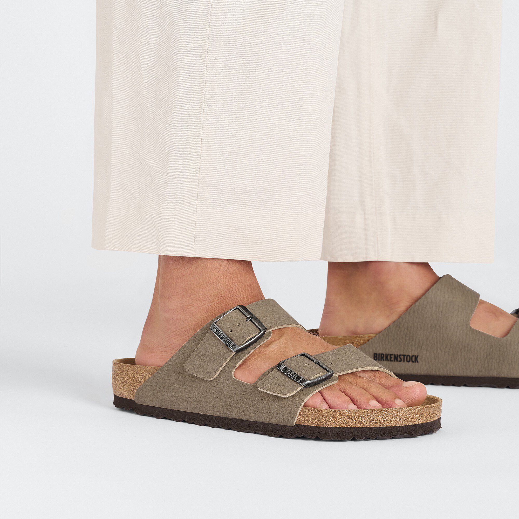 Arizona Vegan Microfaser Gray Taupe