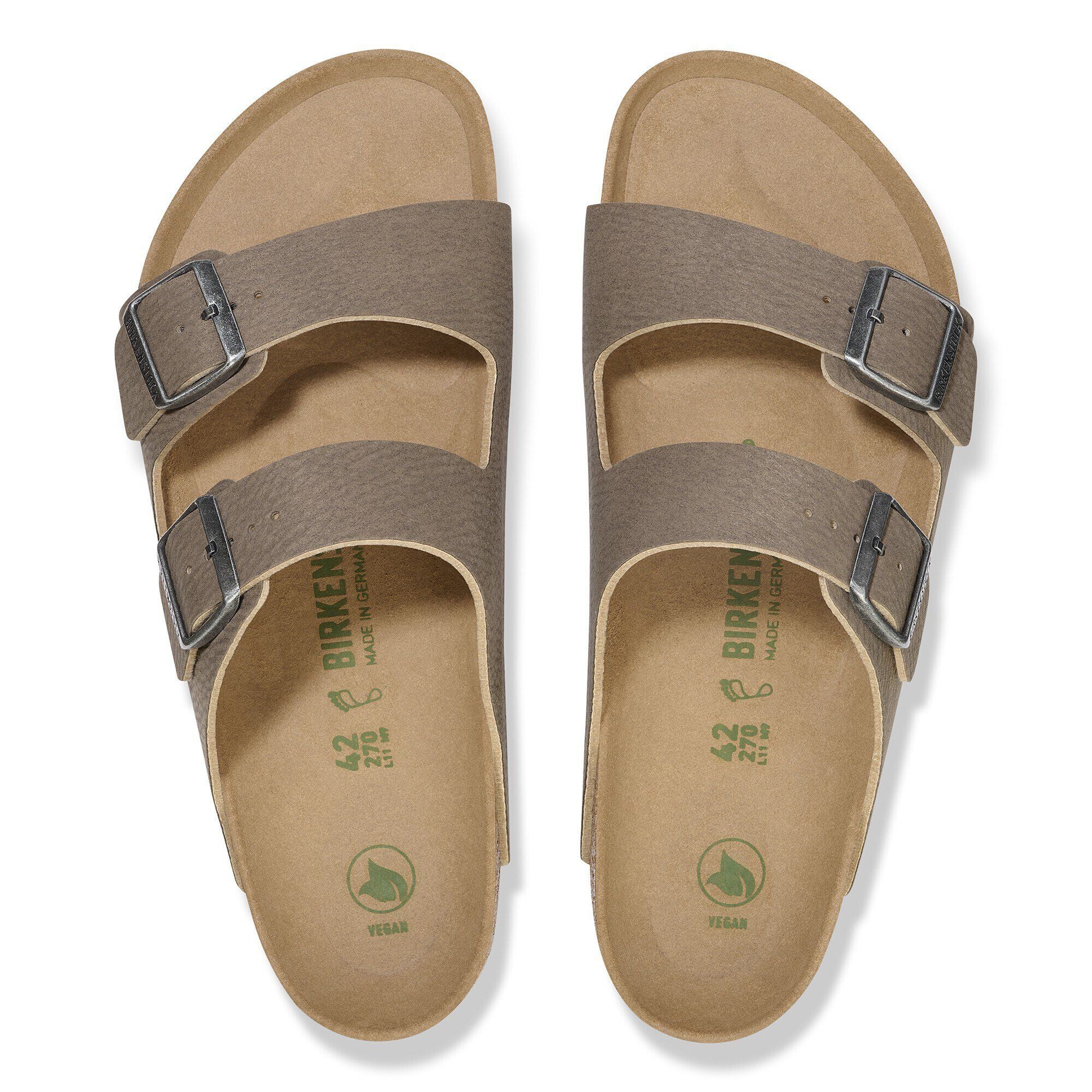 Arizona Vegan Microfaser Gray Taupe