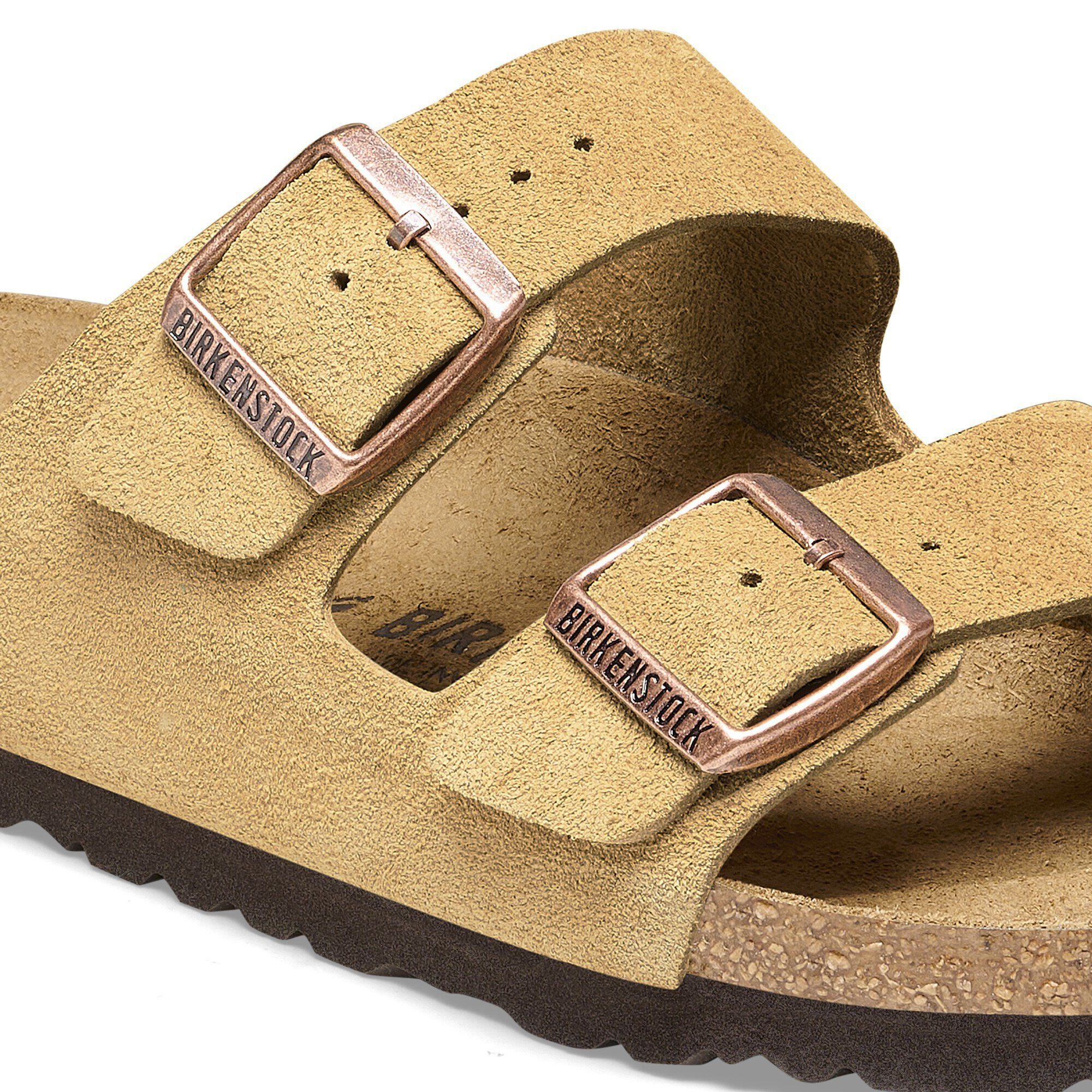 Arizona Suede Leather Latte Cream