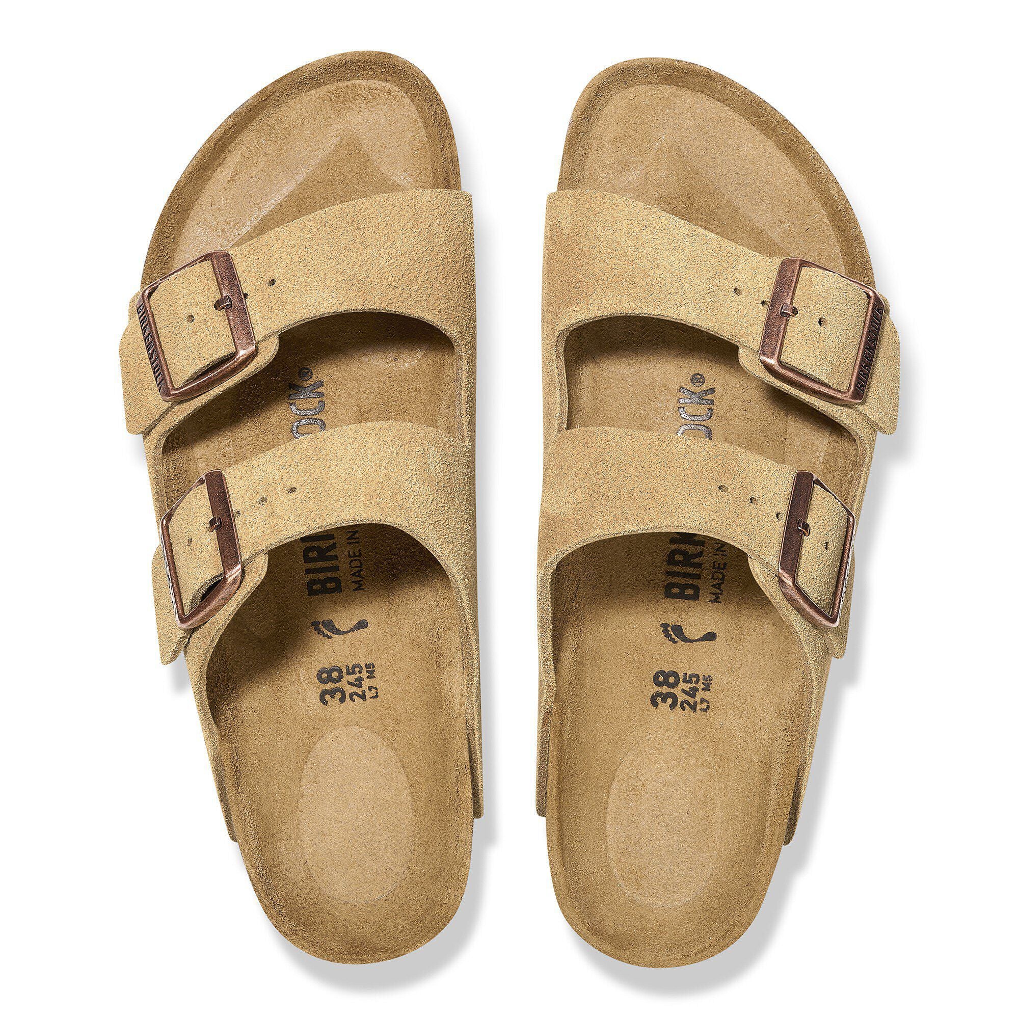 Arizona Suede Leather Latte Cream