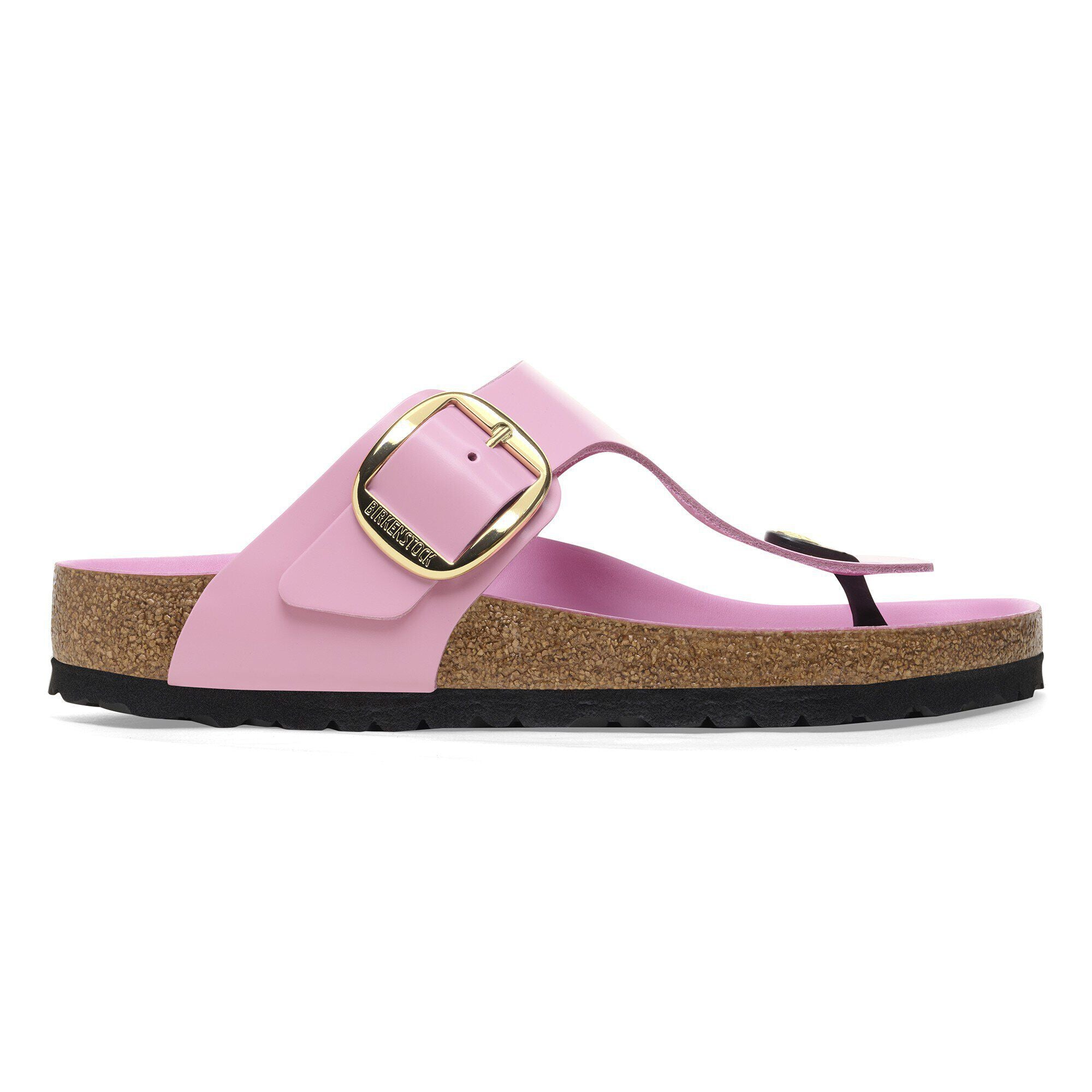 Gizeh Big Buckle Natural Leather Patent