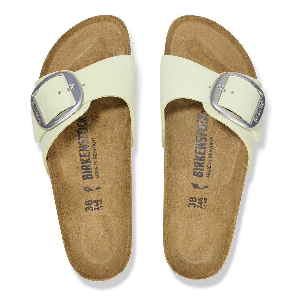 Madrid Big Buckle Nubuck Leather