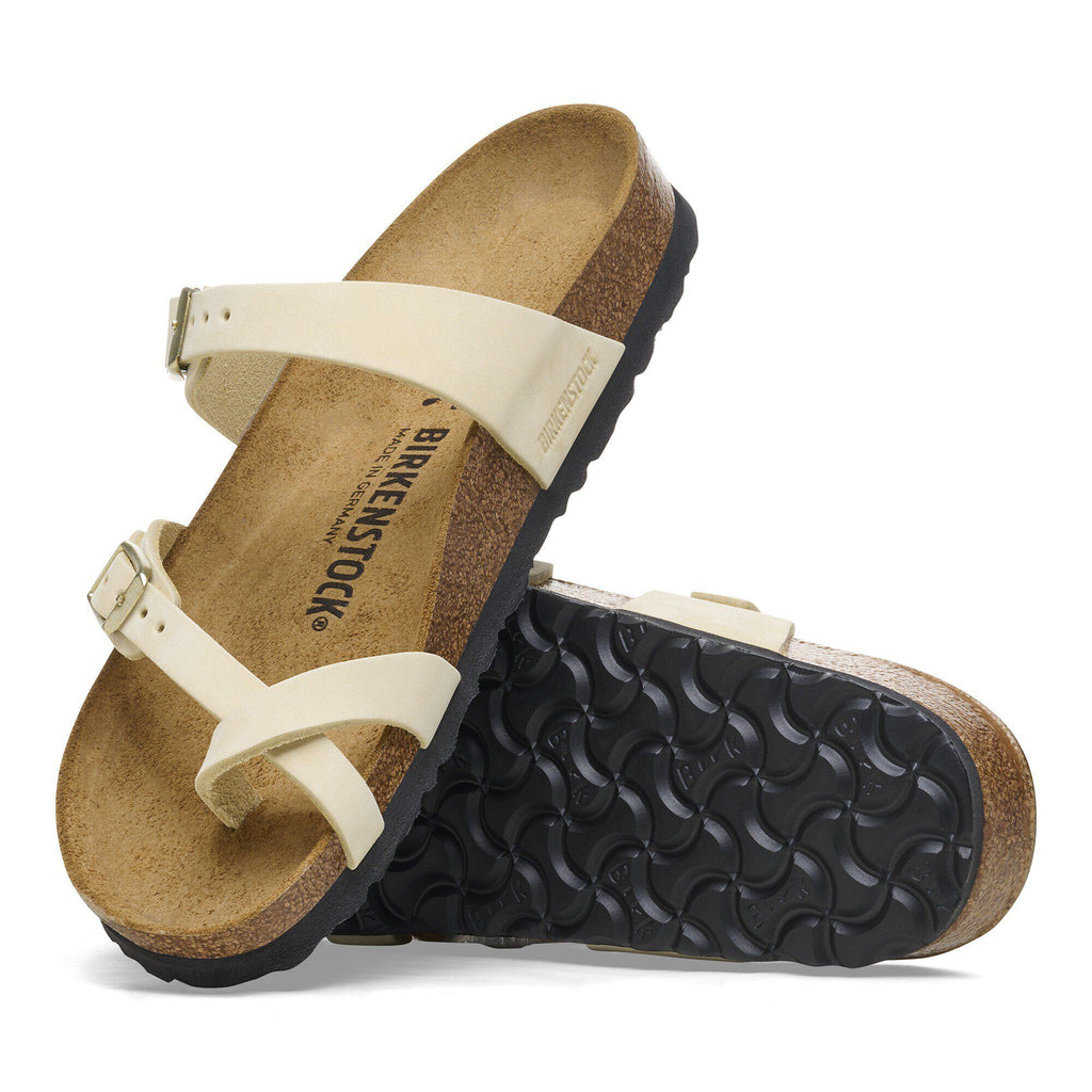 Mayari Nubuck Leather Ecru