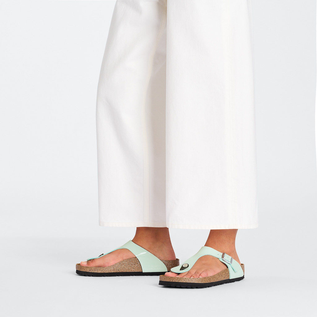 Gizeh Birko-Flor Patent Patent Surf Green
