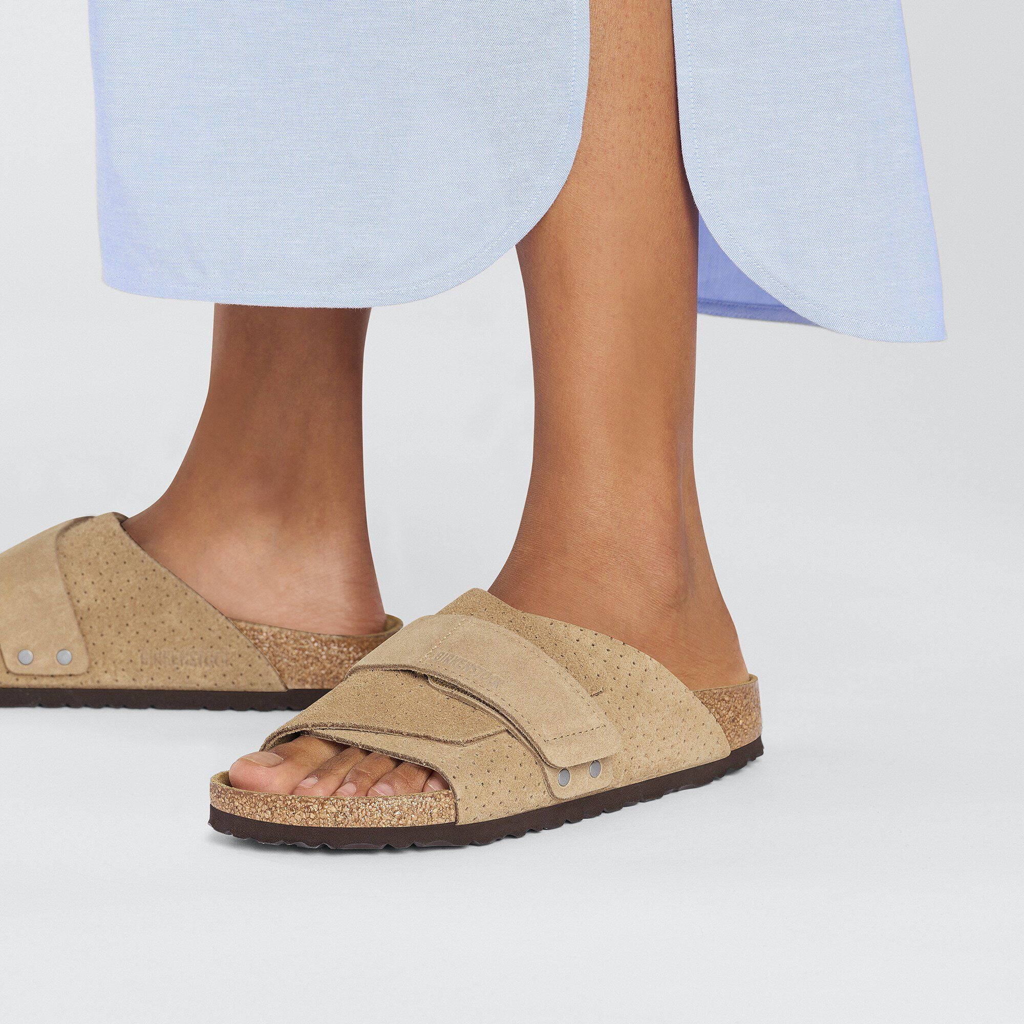 Kyoto Suede Leather Embossed