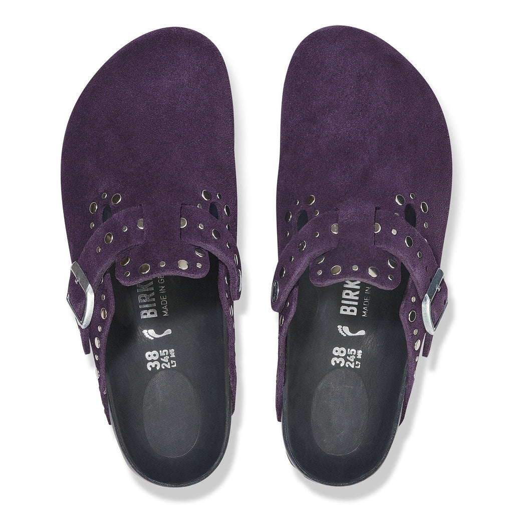 Boston Rivets Suede Leather Acai