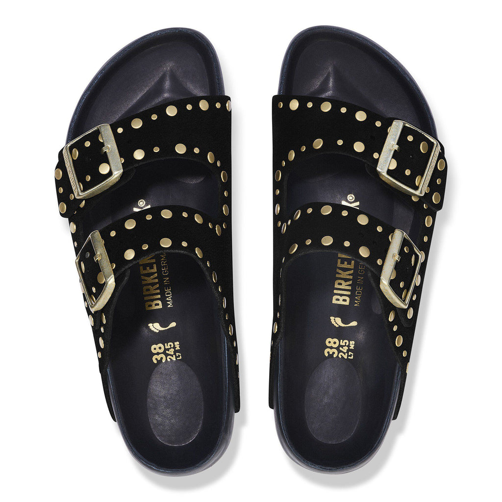 Arizona Rivet Suede Leather