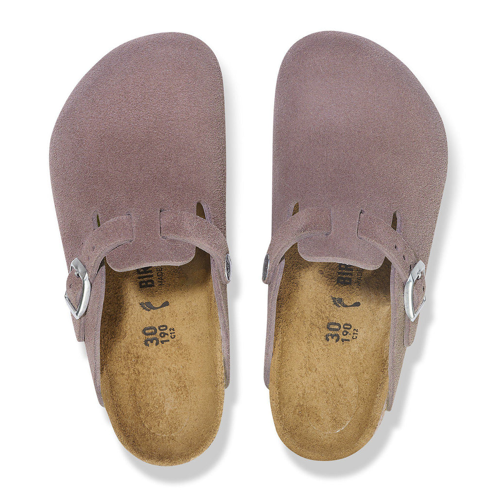 Boston 2.0 Kids Suede Leather Faded Purple