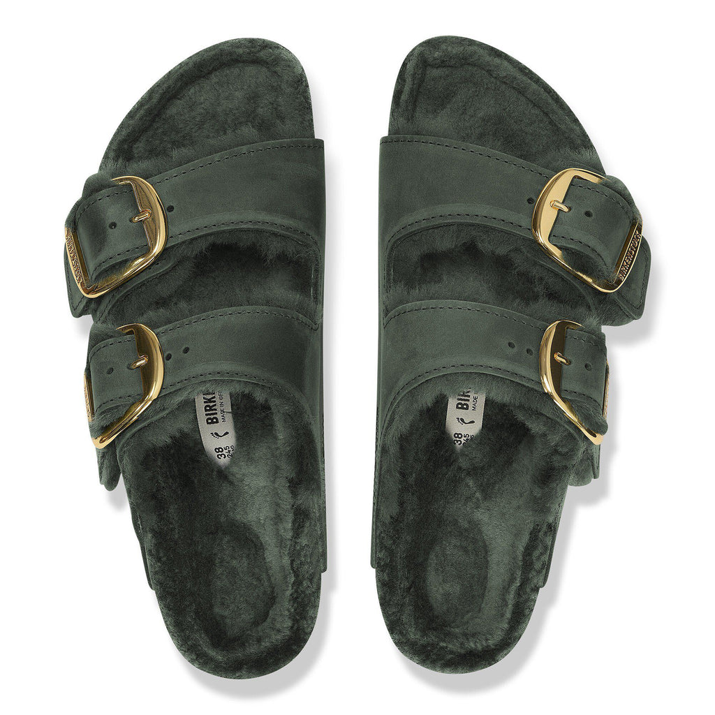 Arizona Big Buckle Shearling Natural Leather Oiled