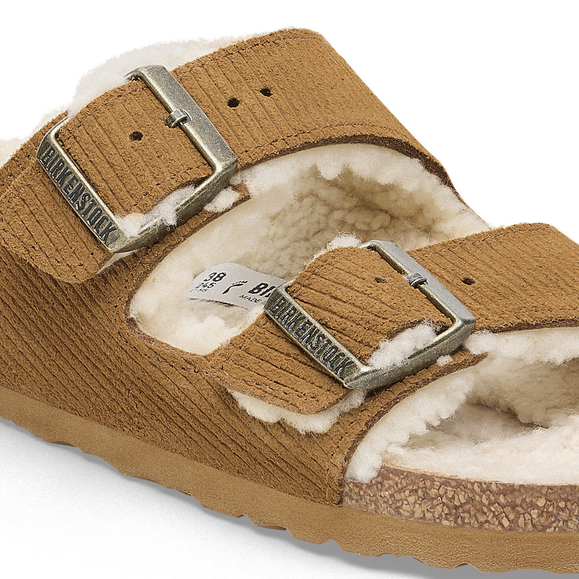 Arizona Shearling Suede Leather/Fur