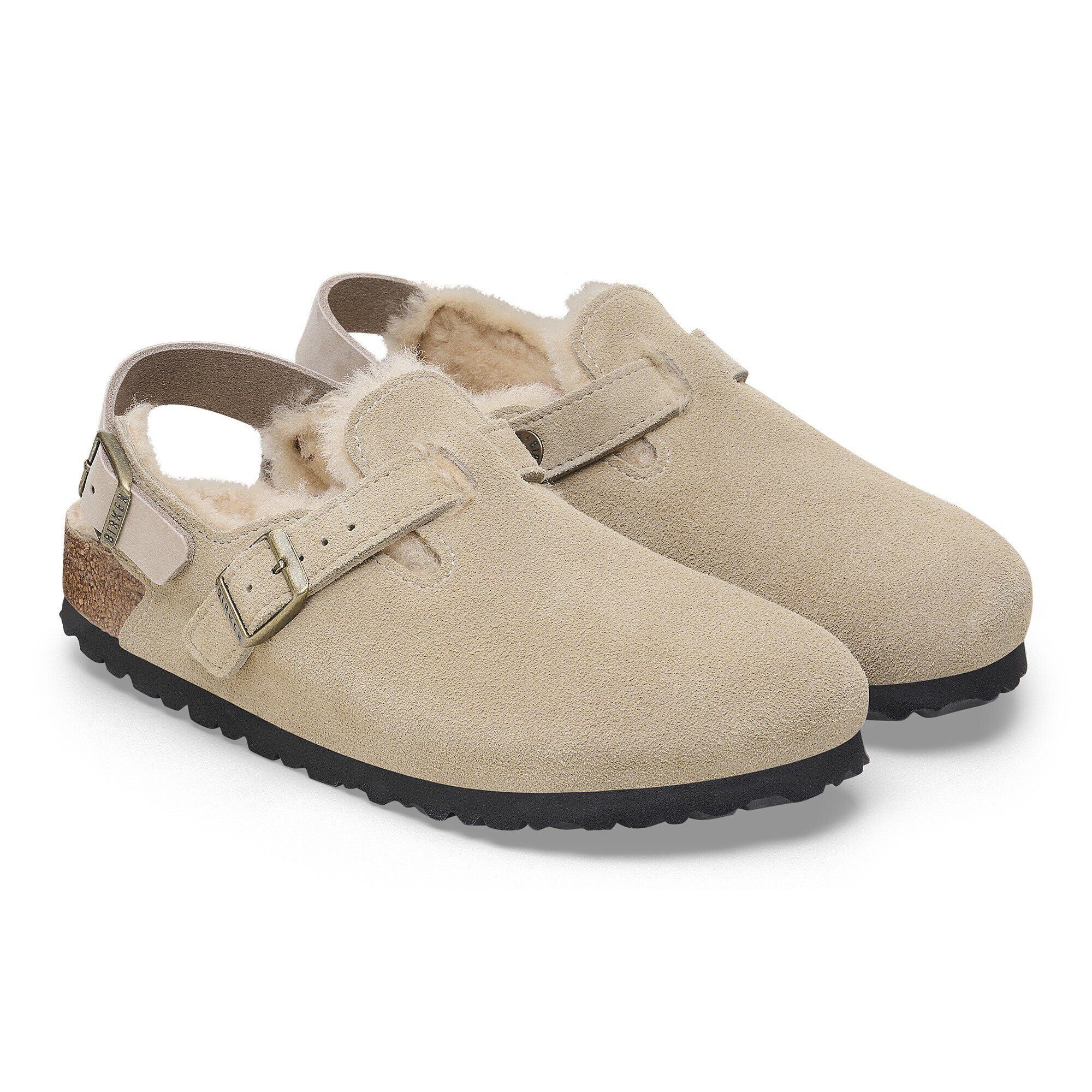 Tokio Shearling Suede Leather