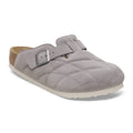 Boston Quilted Suede Leather Stone Coin