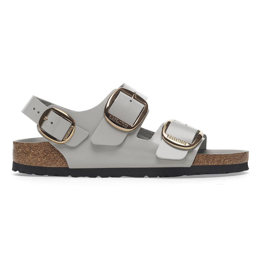 Milano Big Buckle Natural Leather Patent
