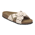 Siena Flower Embellishment Natural Leather