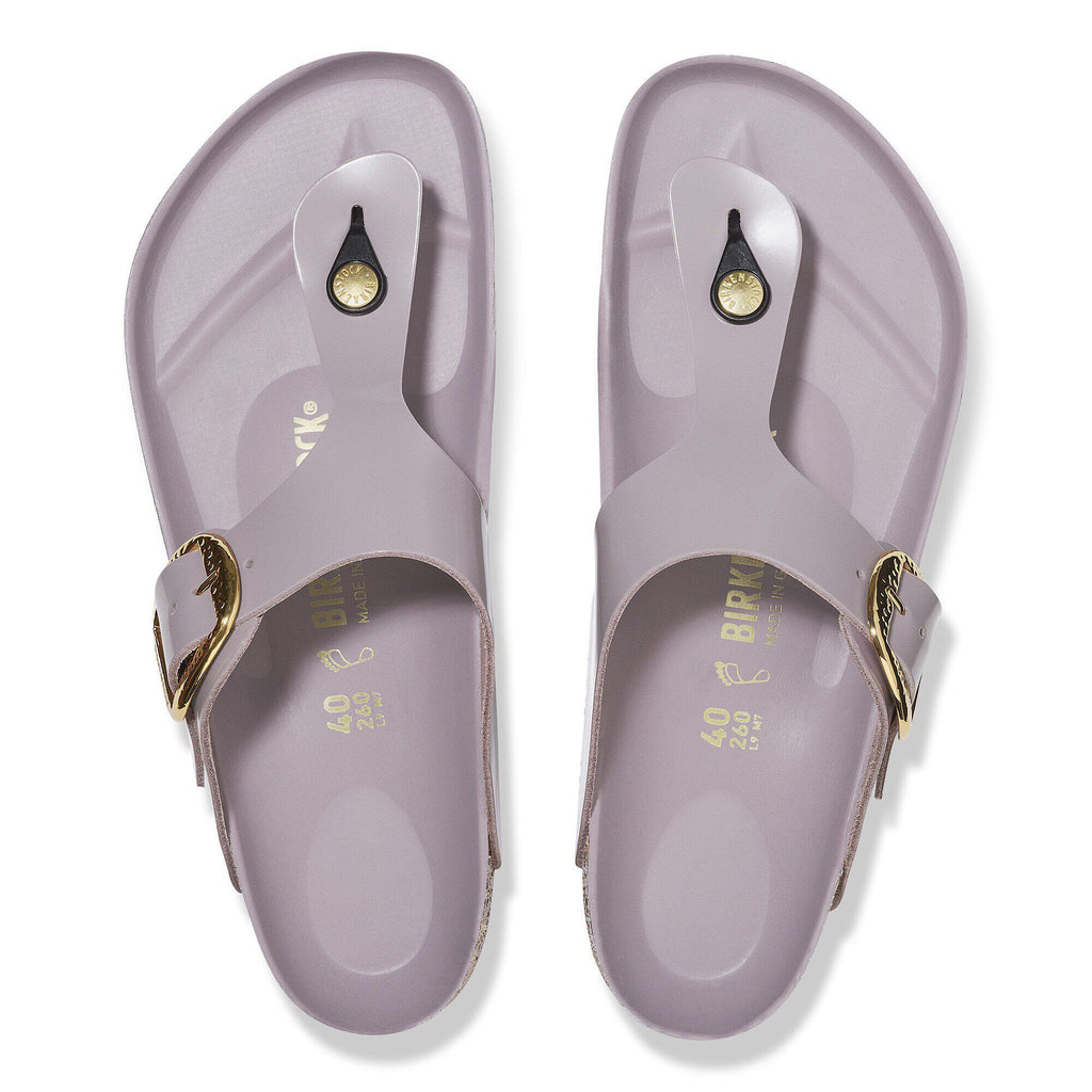 Gizeh Big Buckle Natural Leather Patent