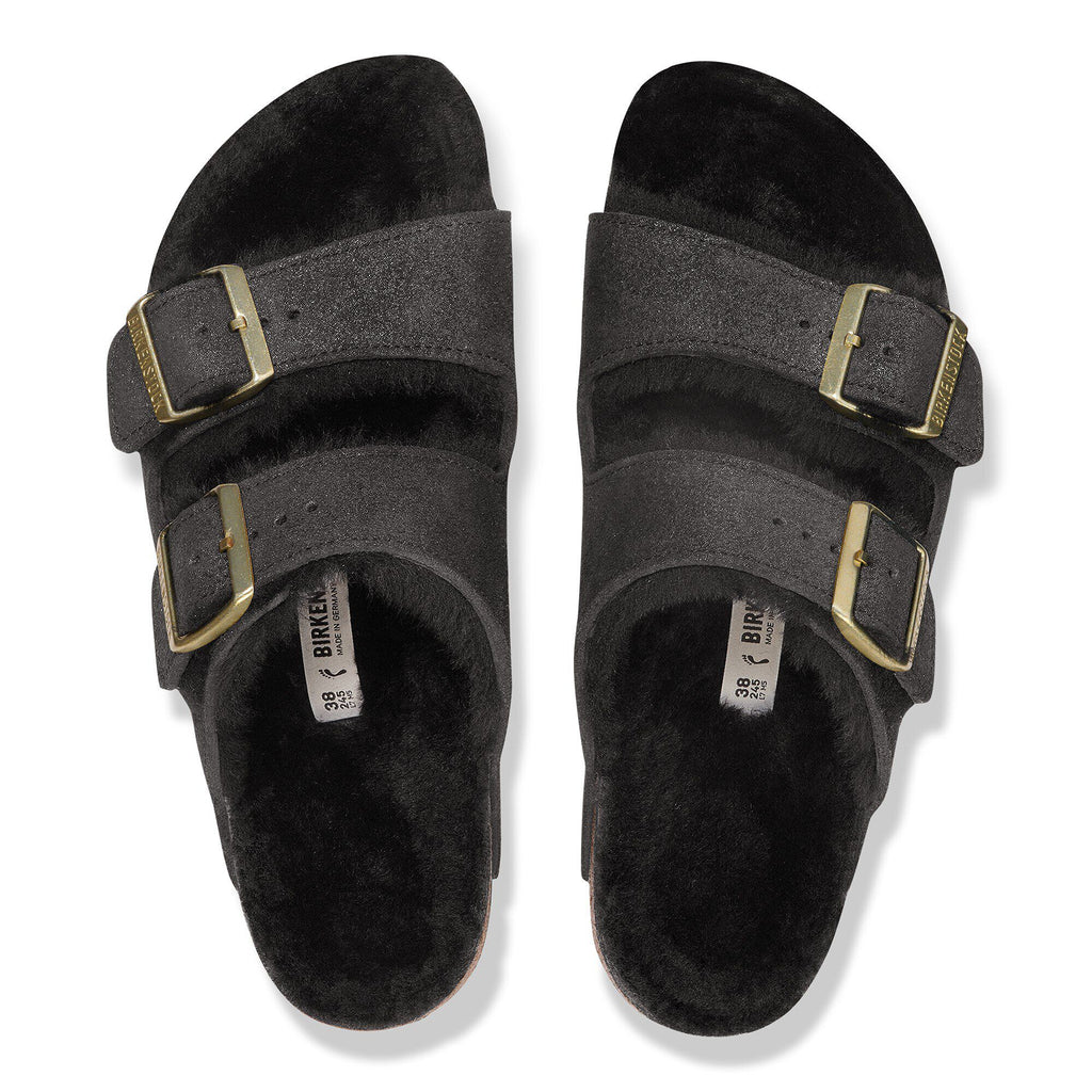 Arizona Shearling Suede Leather/Fur