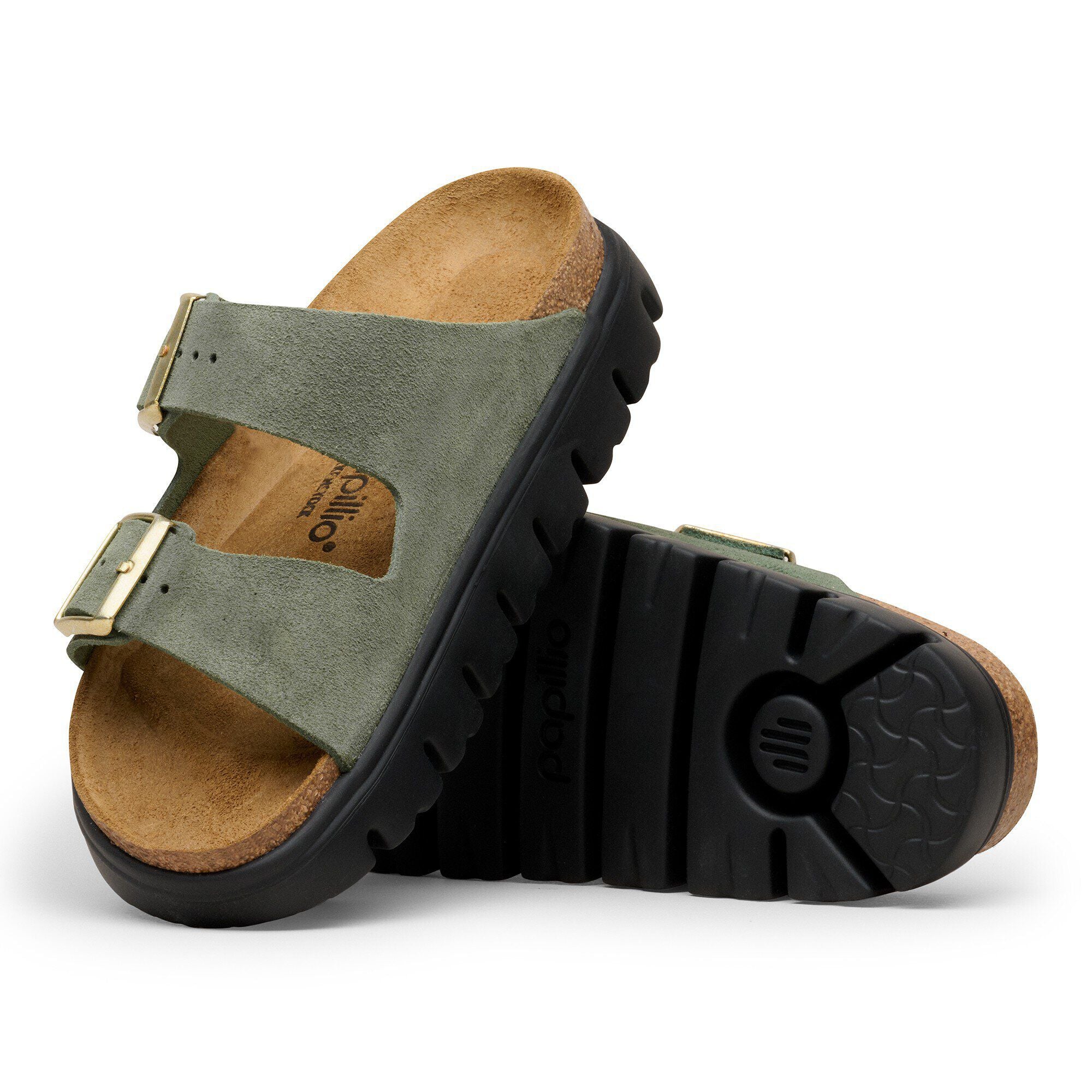 Arizona Platform Suede Leather
