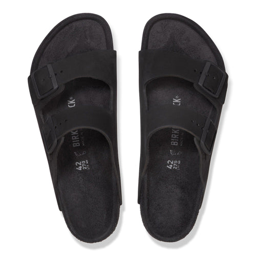 Arizona Nubuck Leather Black