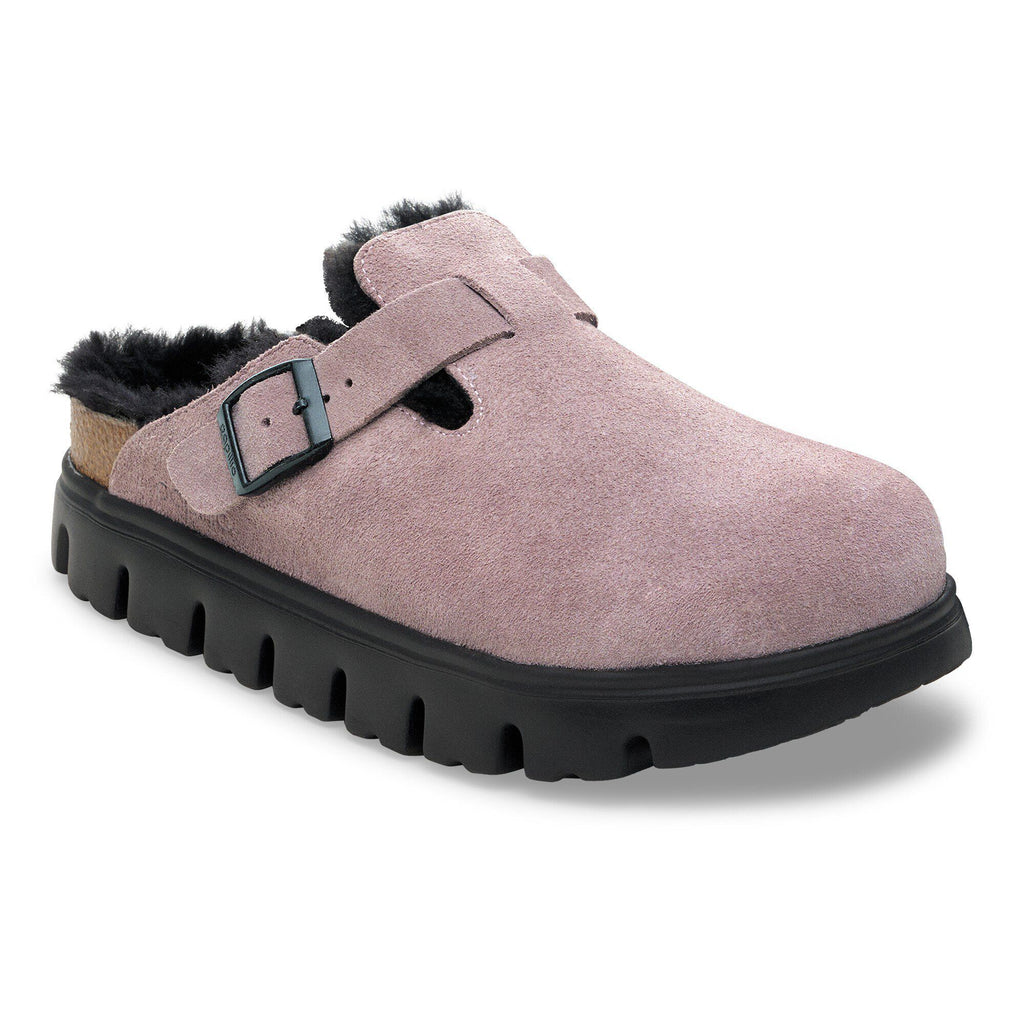 Boston PAP Chunky Shearling Suede Leather