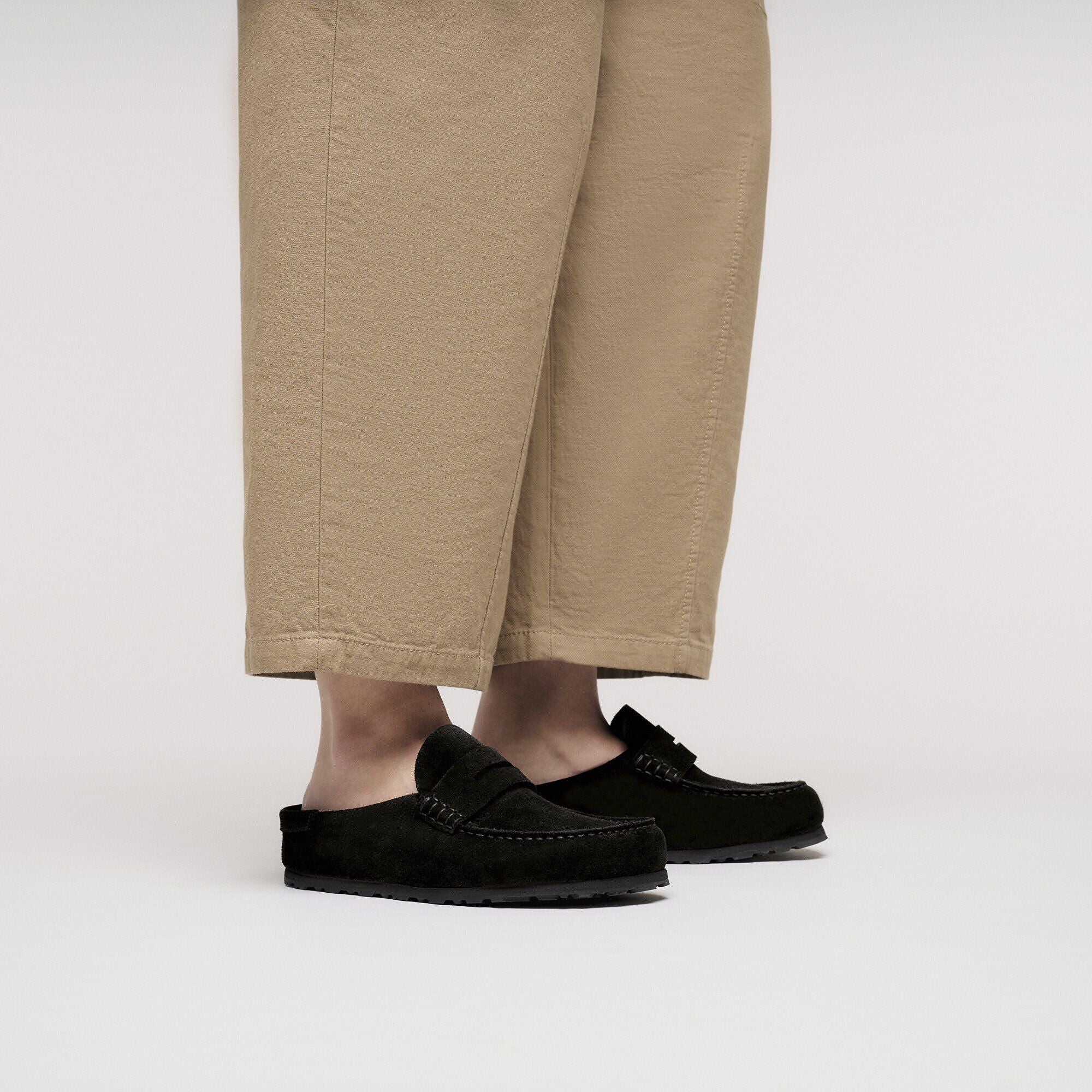 Naples Wrapped Suede Leather