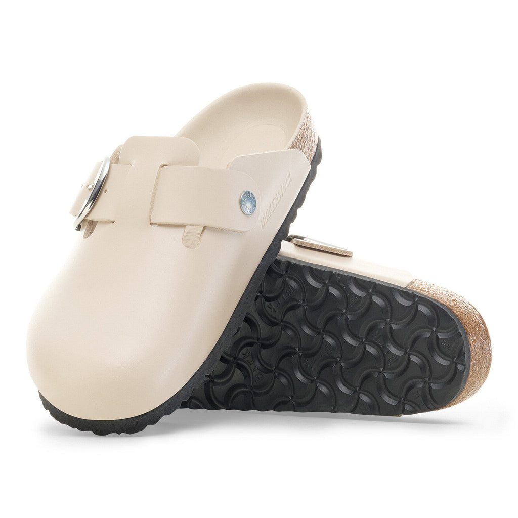 Boston Big Buckle Natural Leather