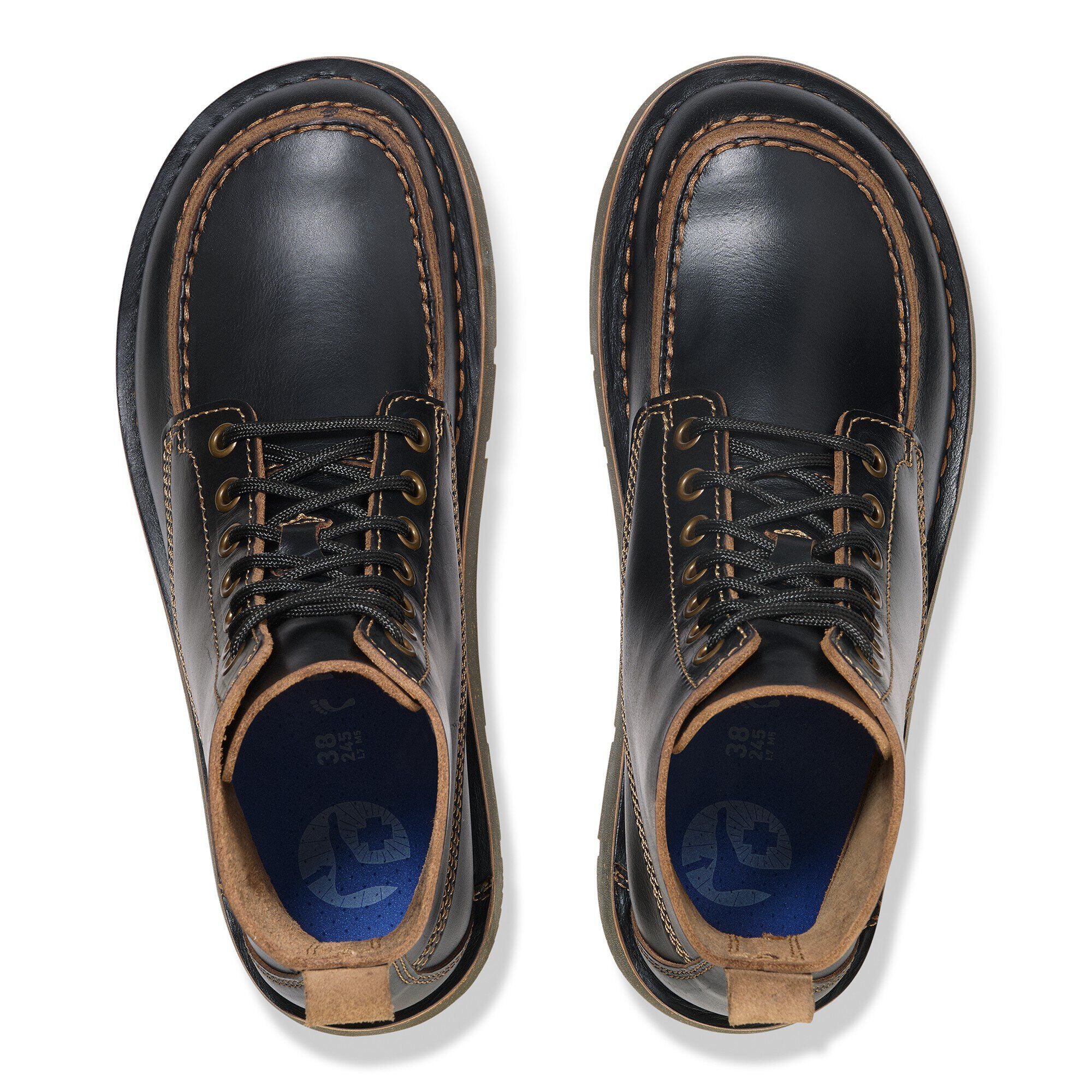 Birmingham Moc Oiled Leather Black