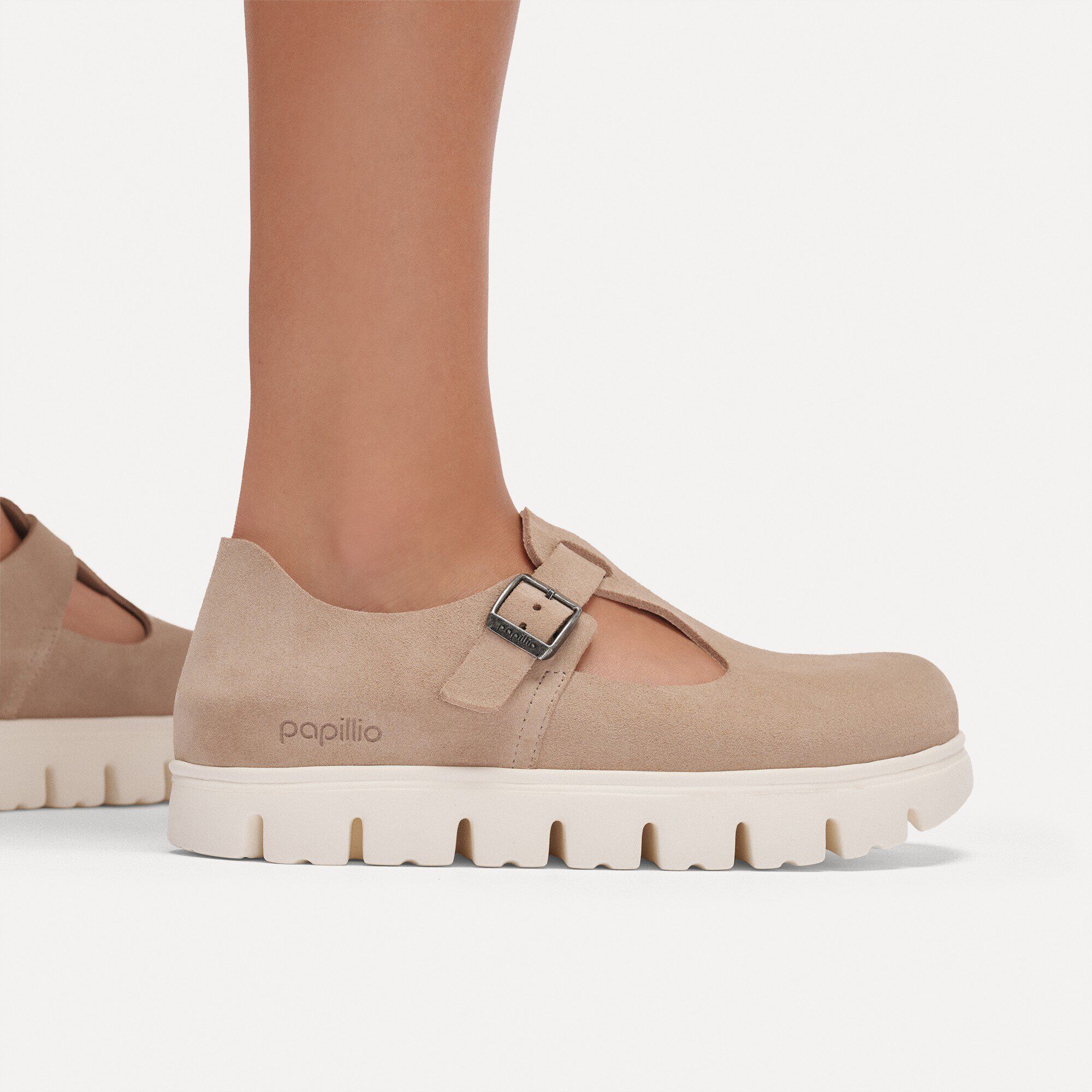 Paris Chunky Suede Leather