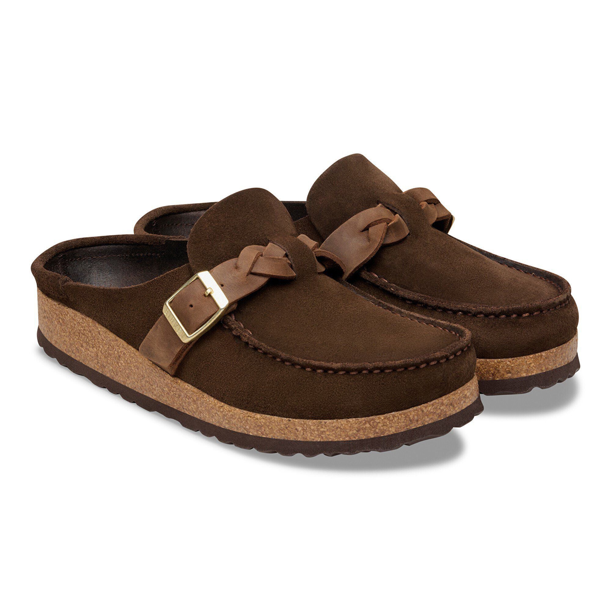 Buckley  Braided Suede Leather