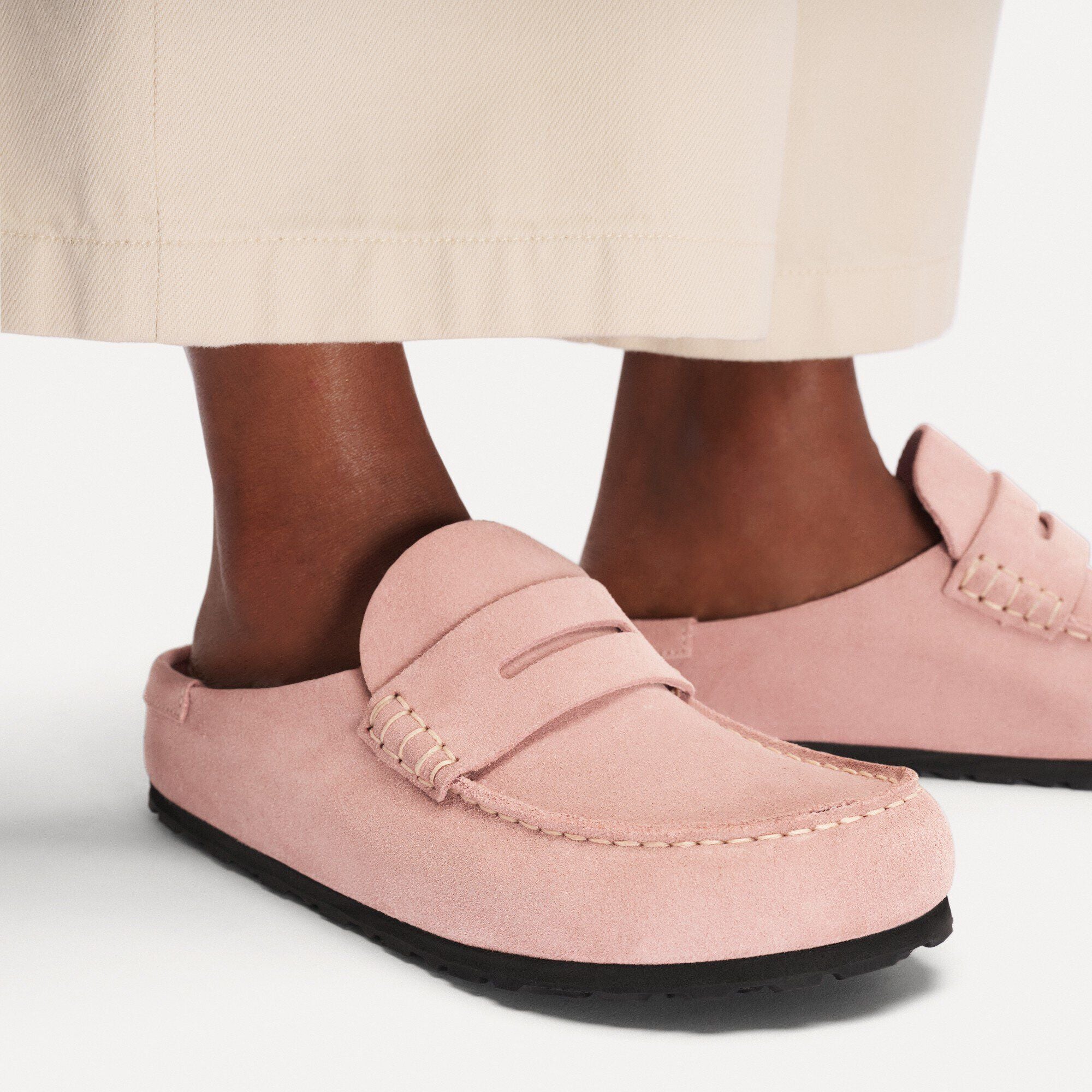 Naples Wrapped Suede Leather