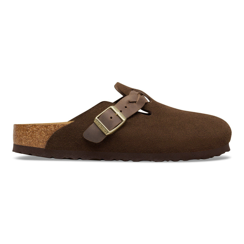 Boston Braided Suede Leather