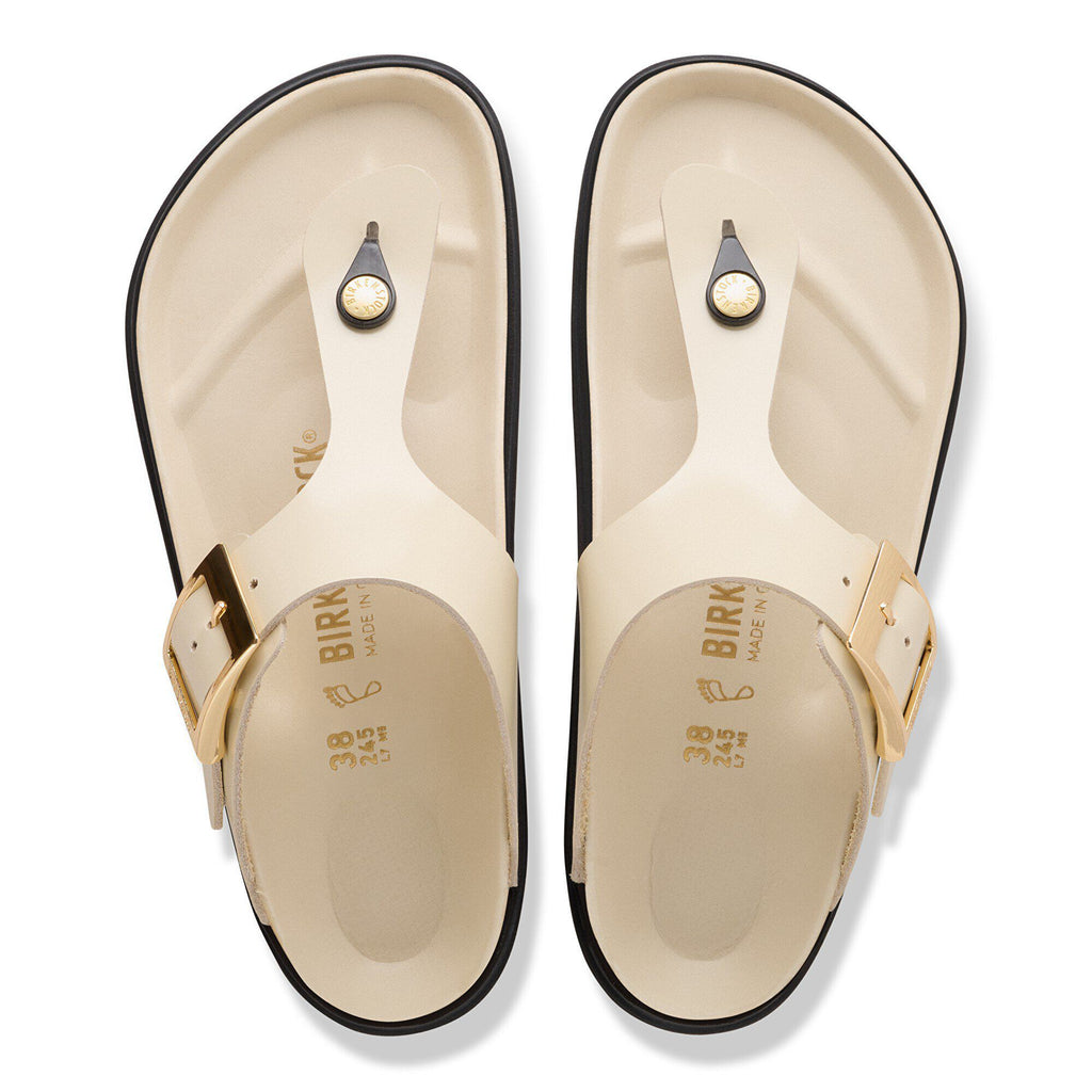 Gizeh Droplet Buckle Natural Leather Patent