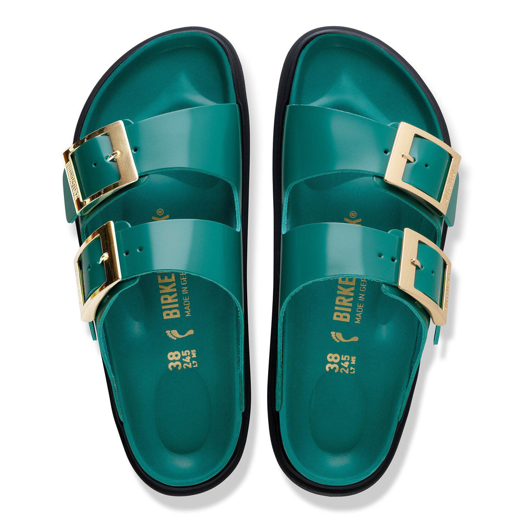 Arizona Droplet Buckle Natural Leather Patent