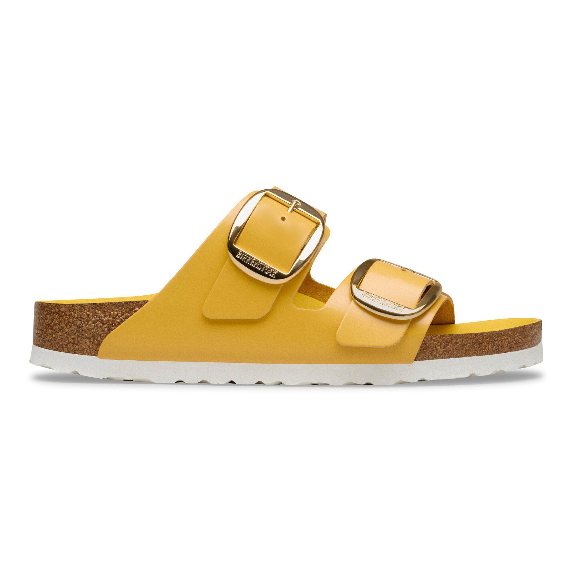 Arizona Big Buckle Natural Leather Patent