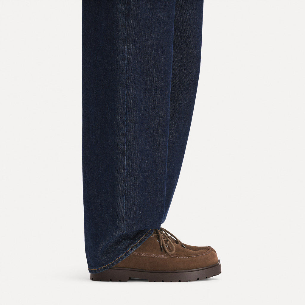 Highwood Moc Lace Low Suede Leather