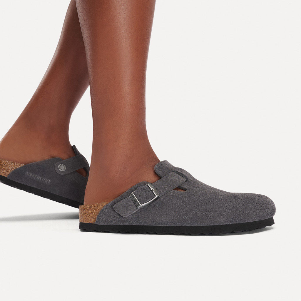 Boston Soft Footbed Suede Leather