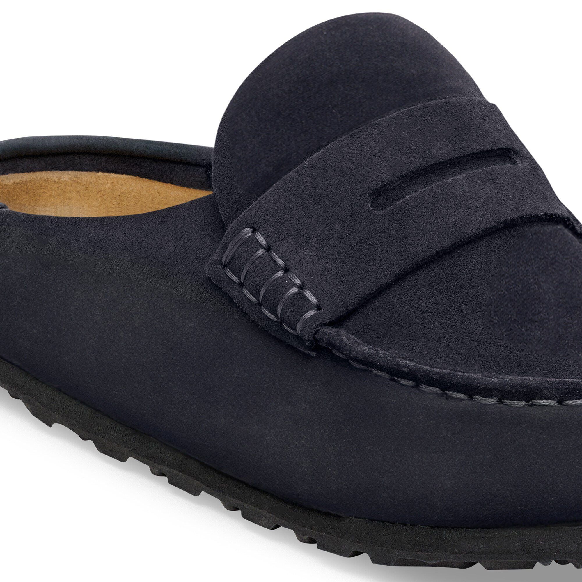 Naples Midnight & Cotton Twist Light Gray Sock